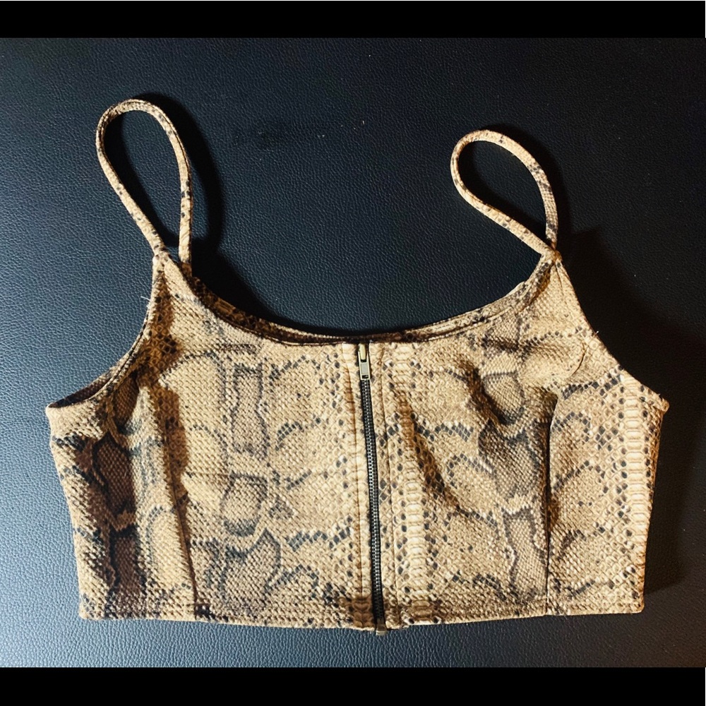 Snakeskin Top